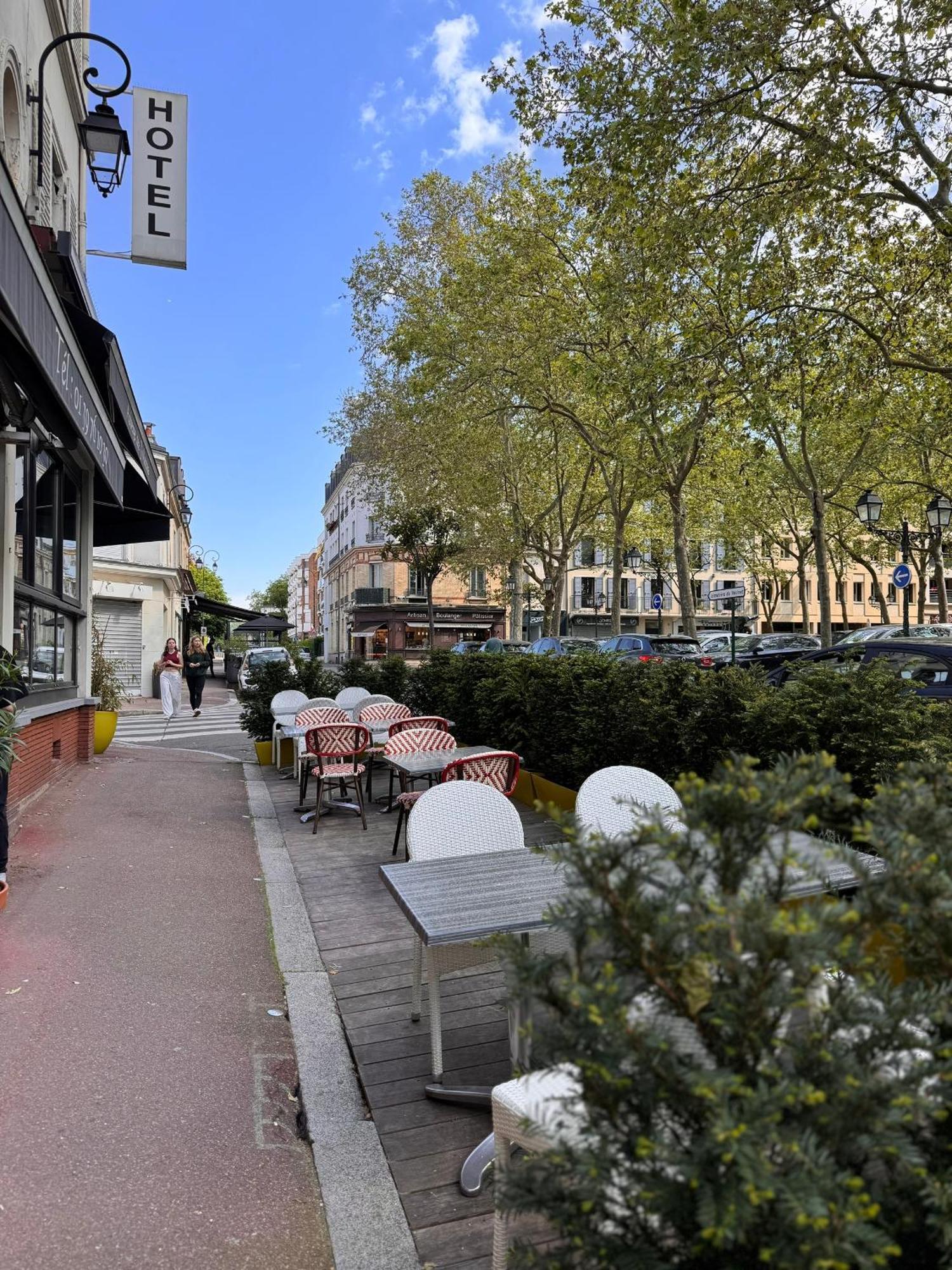 Hotel Paris Vesinet- Logis Hotel Restaurant Le Vésinet Eksteriør billede